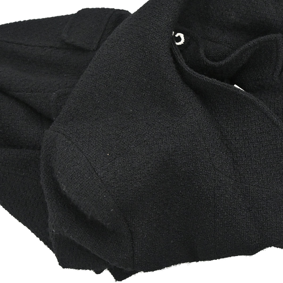 Chanel 1995 Setup Suit Jacket Skirt Black #42