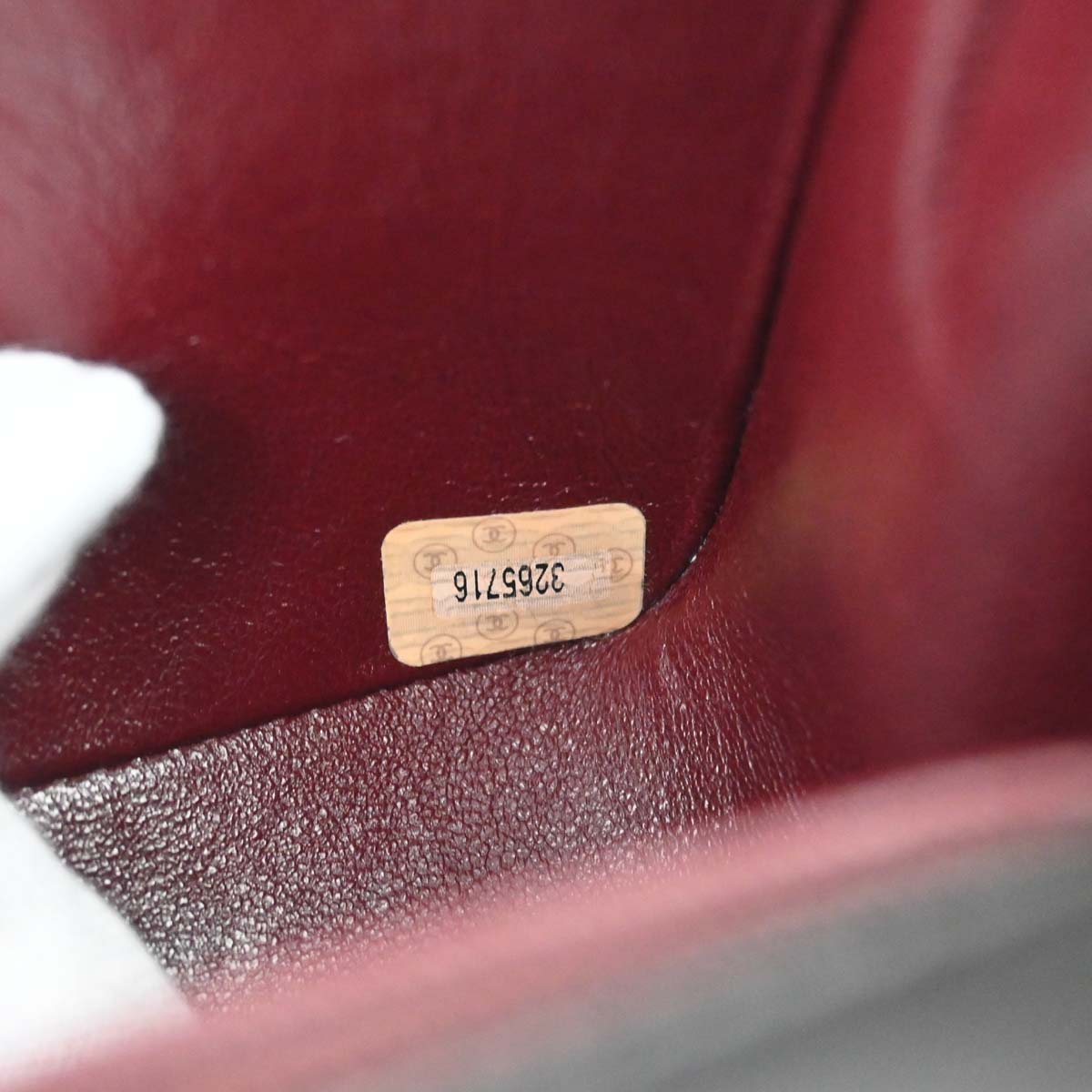Chanel 1994-1996 Black Lambskin Small Diana Shoulder Bag