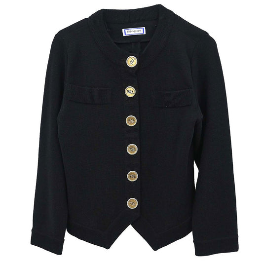 Yves Saint Laurent Cardigan Black #M