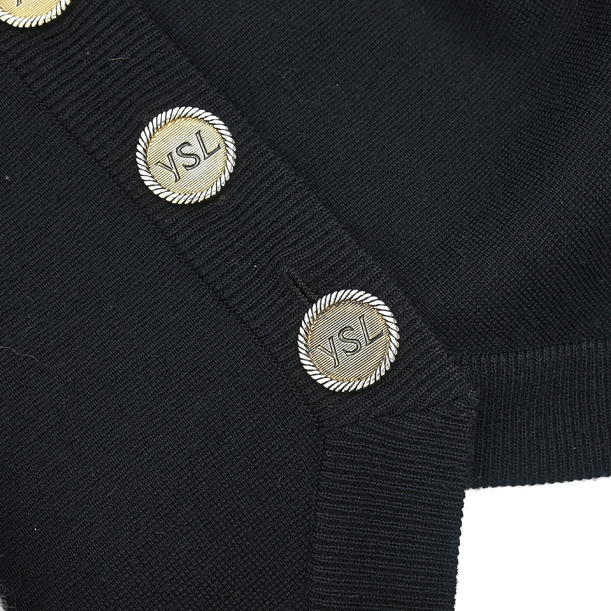 Yves Saint Laurent Cardigan Black #M