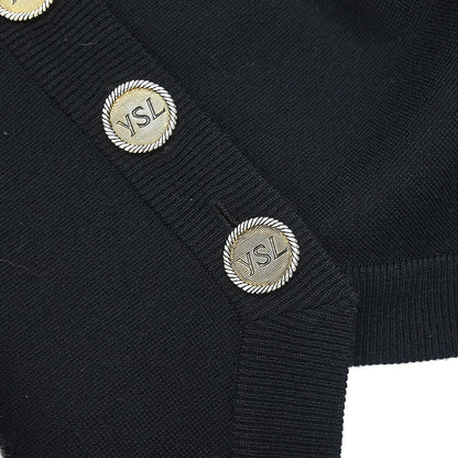 Yves Saint Laurent Cardigan Black #M