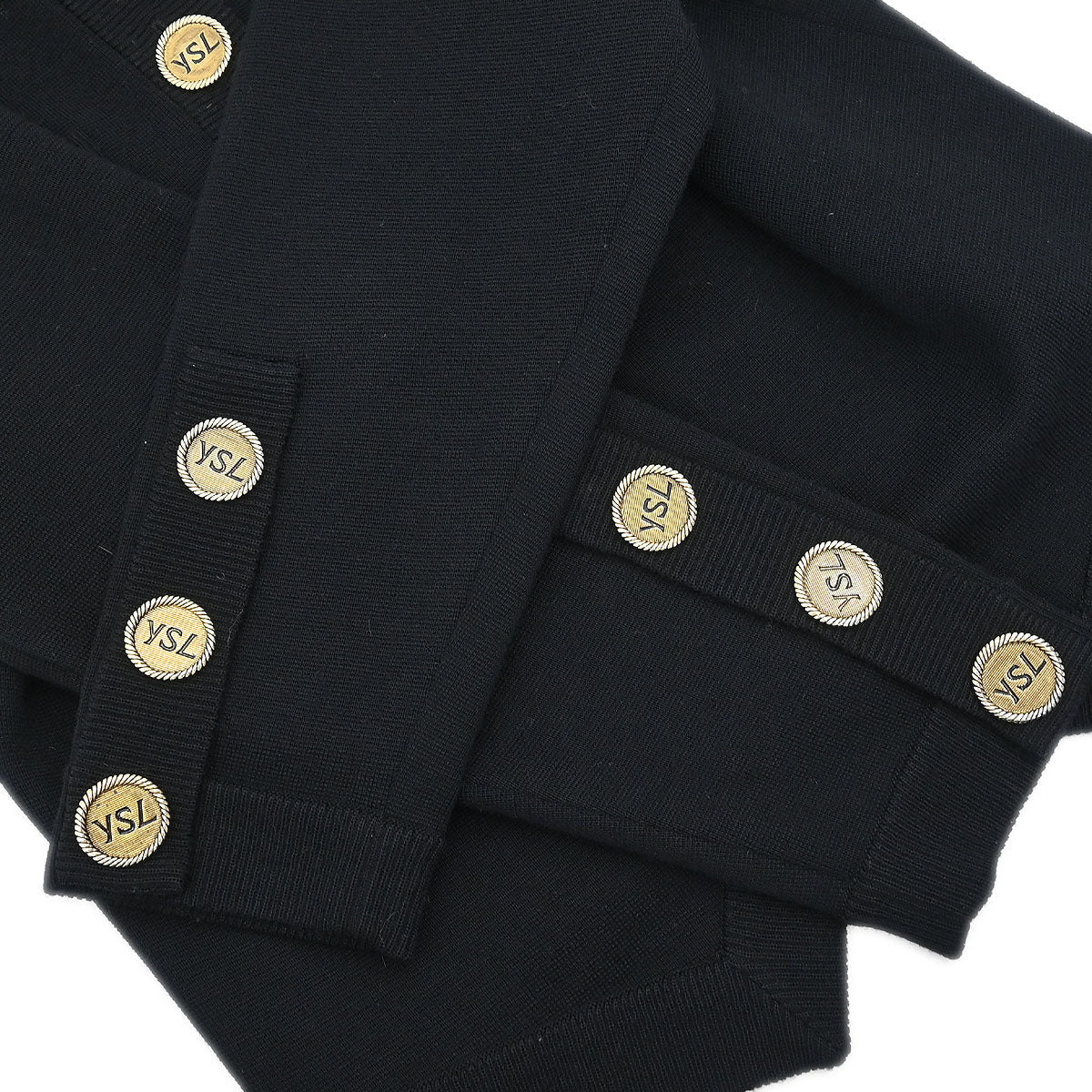 Yves Saint Laurent Cardigan Black #M