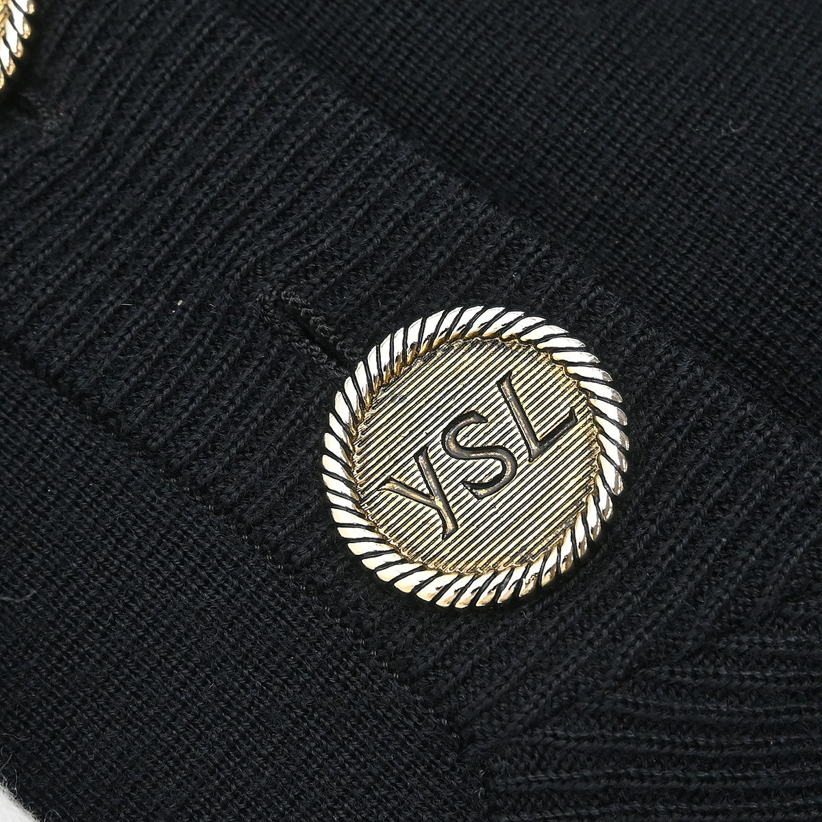 Yves Saint Laurent Cardigan Black #M