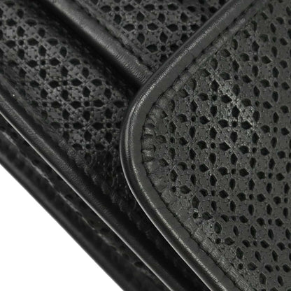 Chanel 2014-2015 Black Perforated Calfskin Up in the Air Shoulder Bag