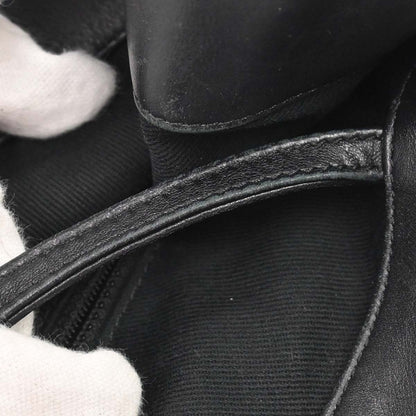 Chanel 2013-2014 Black Perforated Calfskin Up in the Air Tote Shoulder Bag