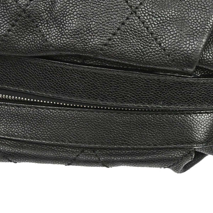 Chanel 2005-2006 Black Caviar Skin Handbag