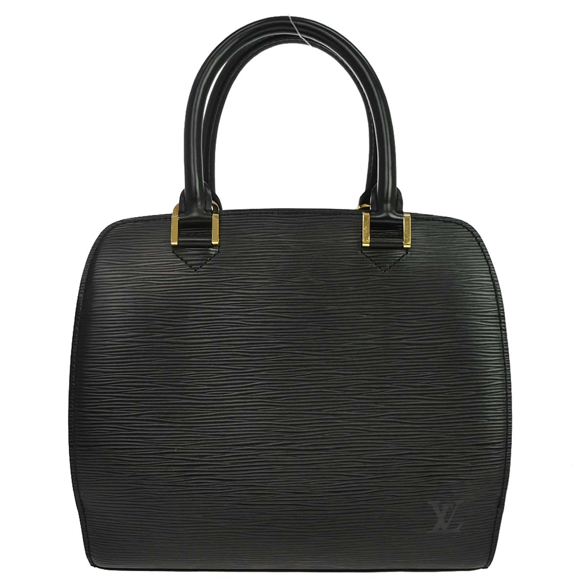 Louis Vuitton Black Epi Pont Neuf Handbag M52052