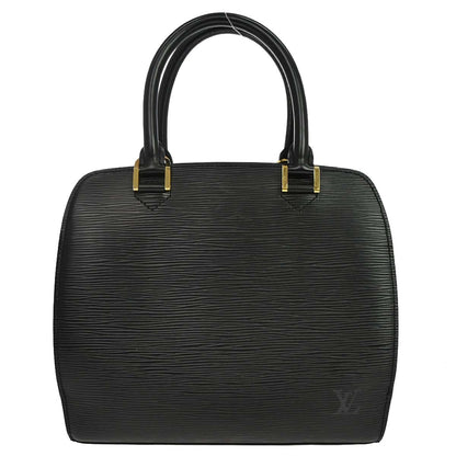 Louis Vuitton Black Epi Pont Neuf Handbag M52052