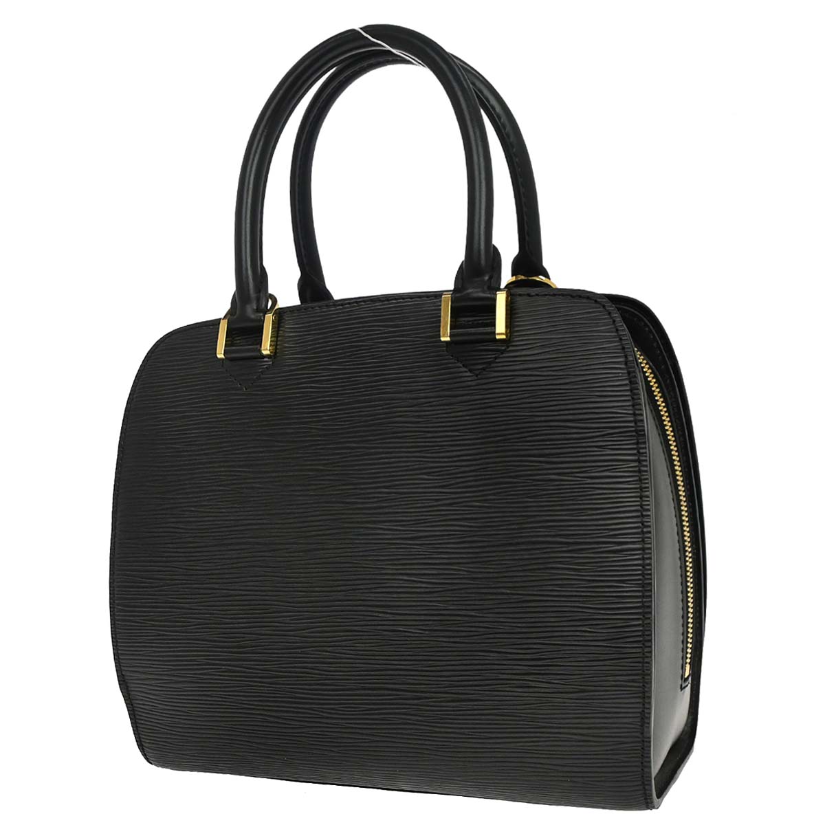 Louis Vuitton Black Epi Pont Neuf Handbag M52052