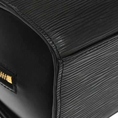 Louis Vuitton Black Epi Pont Neuf Handbag M52052