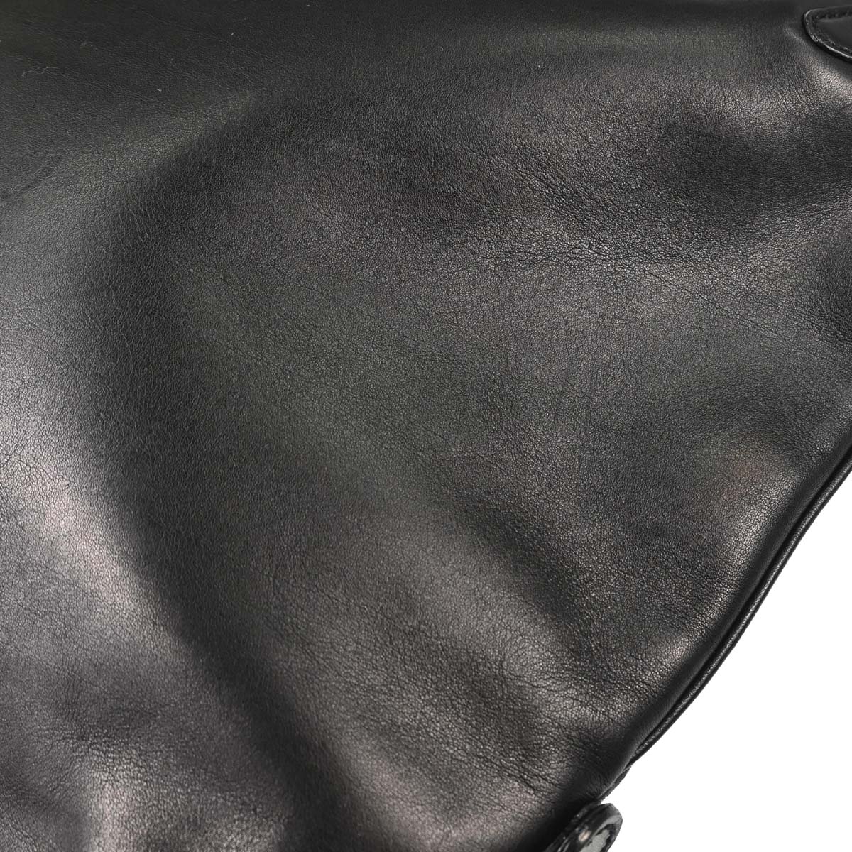 Gucci Black Leather Horsebit Hobo Handbag