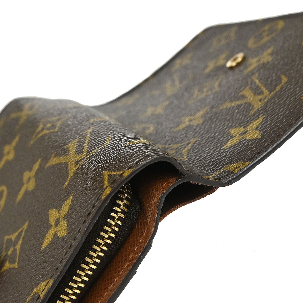 Louis Vuitton Monogram Porte Papier Wallet M61207