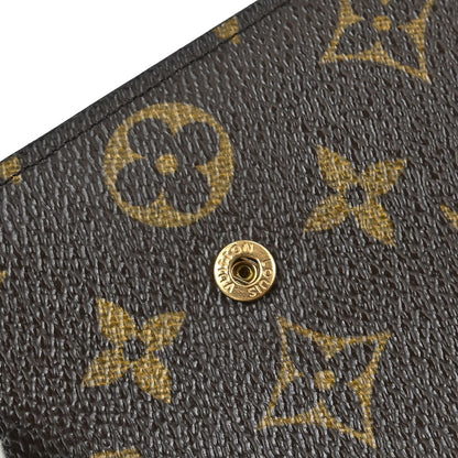 Louis Vuitton Monogram Porte Papier Wallet M61207