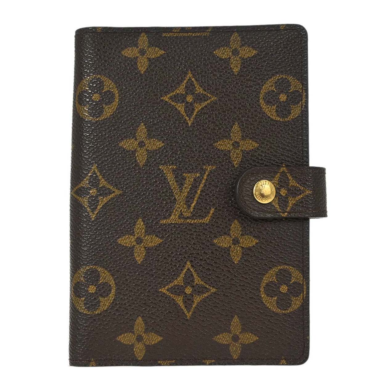 Louis Vuitton Monogram Agenda PM Notebook Cover R20005 Small Good