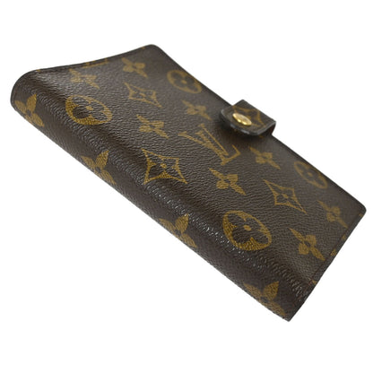 Louis Vuitton Monogram Agenda PM Notebook Cover R20005 Small Good