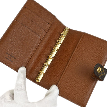 Louis Vuitton Monogram Agenda PM Notebook Cover R20005 Small Good