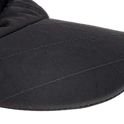 Chanel Sport Line Black Nylon #M Cap Hat Small Good
