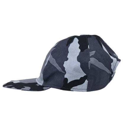 Christian Dior Blue Camouflage Cap Hat #56 Small Good