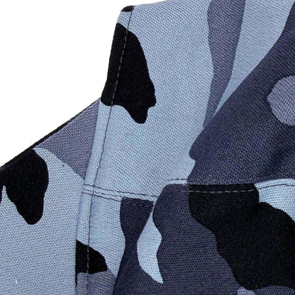 Christian Dior Blue Camouflage Cap Hat #56 Small Good