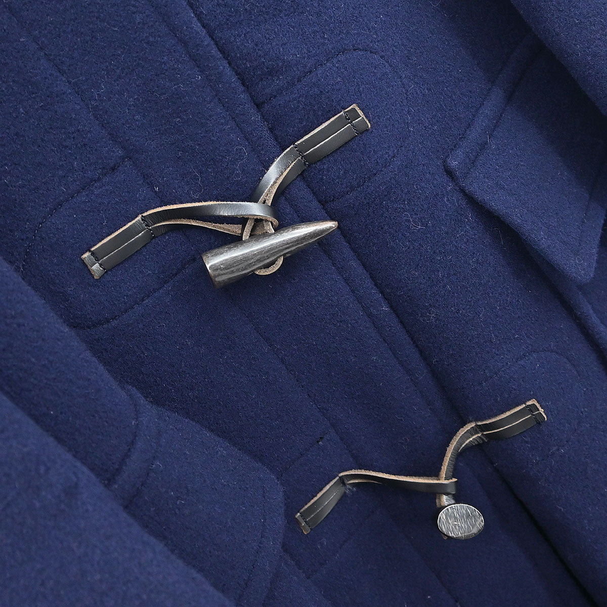 Burberrys Duffel Coat Navy #38