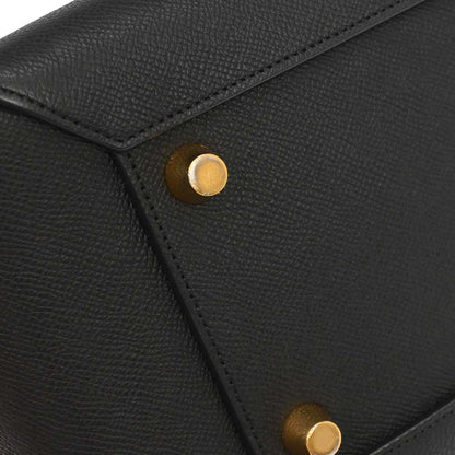 Celine Black Belt Bag 2way Shoulder Handbag