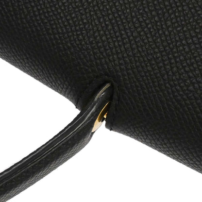 Celine Black Belt Bag 2way Shoulder Handbag