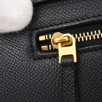 Celine Black Belt Bag 2way Shoulder Handbag