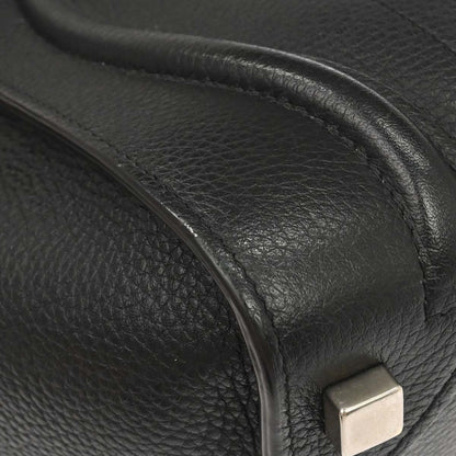 Celine Black Luggage Micro Tote Handbag