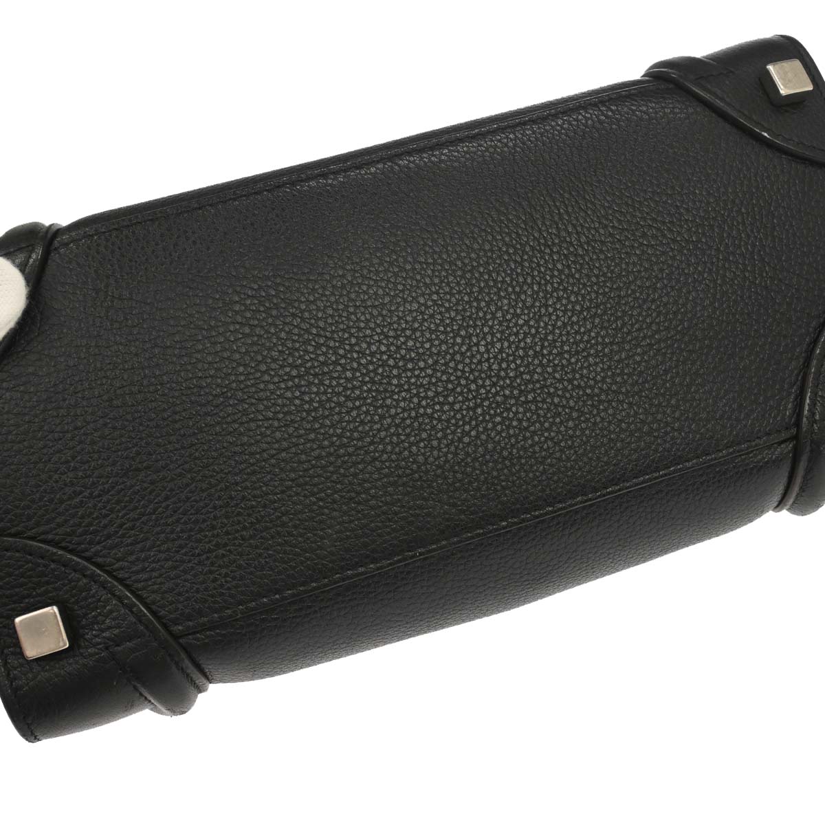 Celine Black Luggage Micro Tote Handbag
