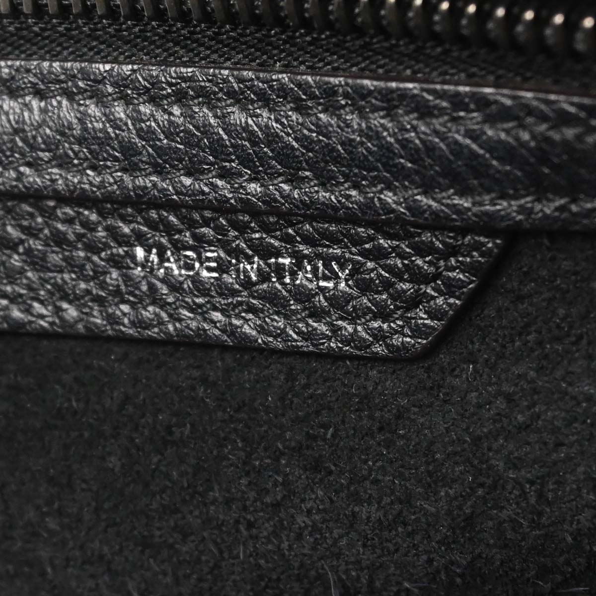 Celine Black Luggage Micro Tote Handbag