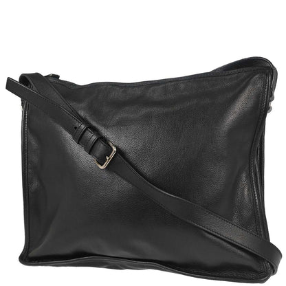 Prada Black Leather Shoulder Bag