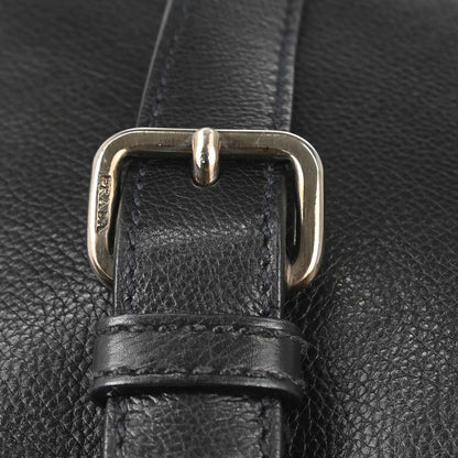 Prada Black Leather Shoulder Bag