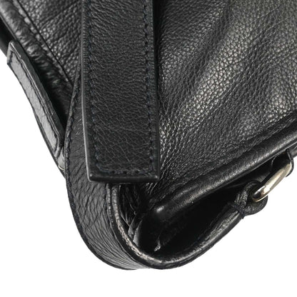Prada Black Leather Shoulder Bag