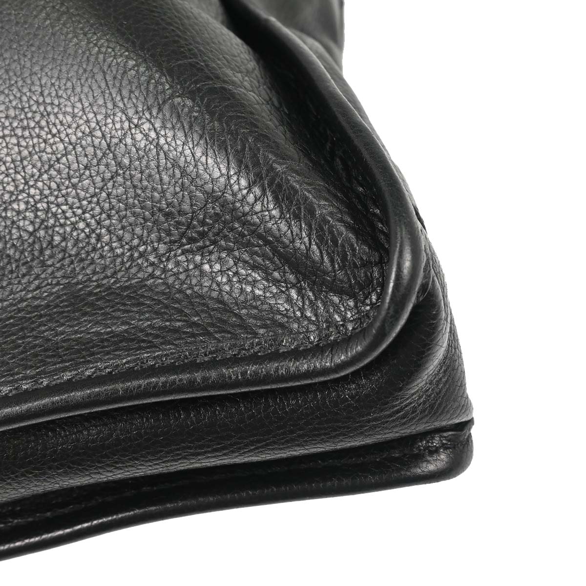 Prada Black Leather Shoulder Bag