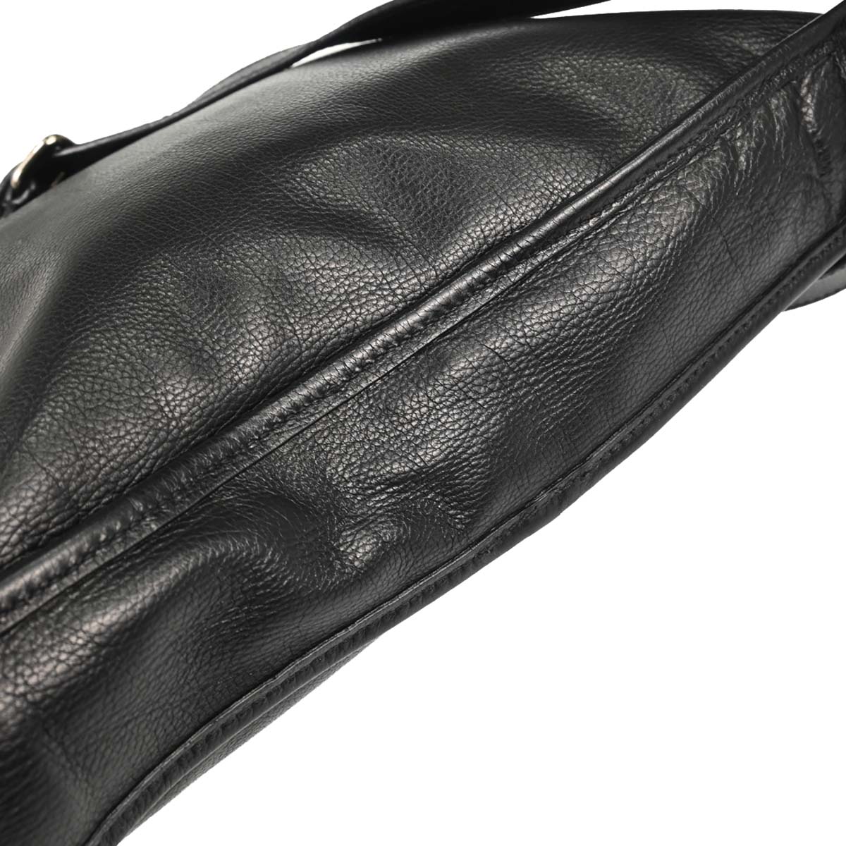 Prada Black Leather Shoulder Bag