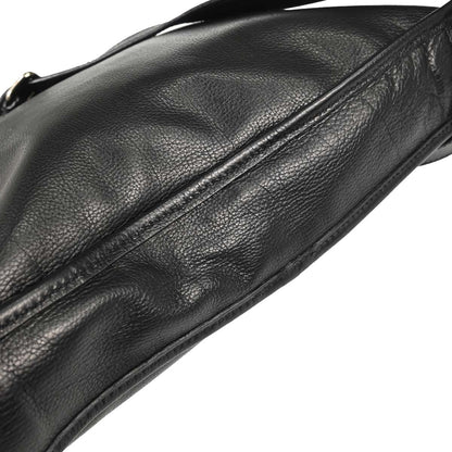 Prada Black Leather Shoulder Bag