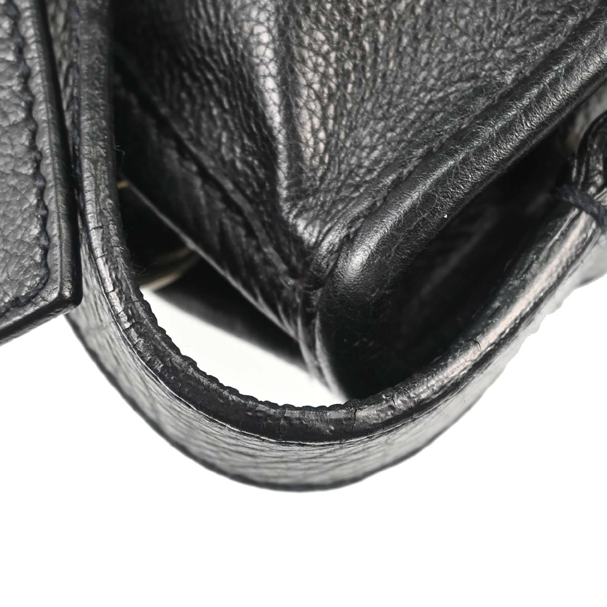 Prada Black Leather Shoulder Bag