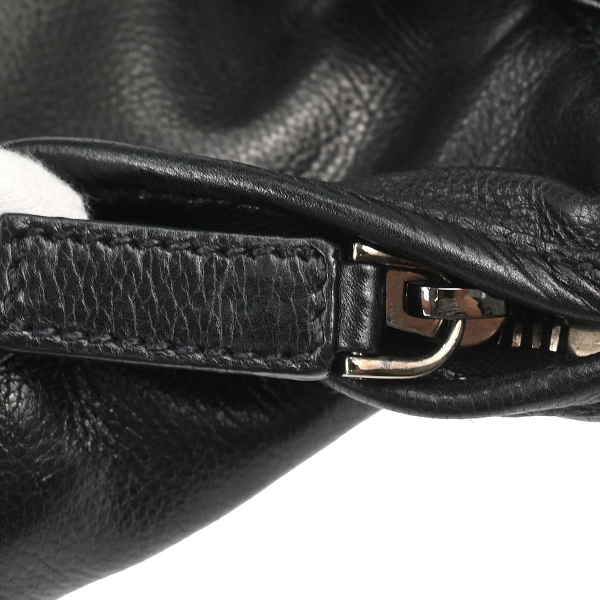 Prada Black Leather Shoulder Bag
