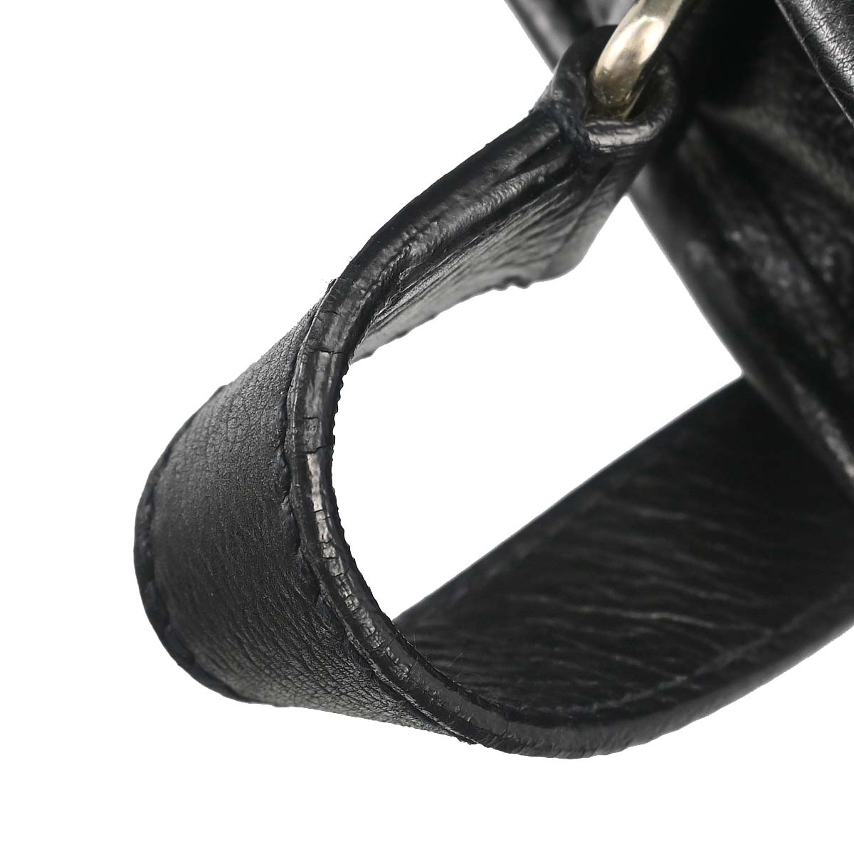 Prada Black Leather Shoulder Bag