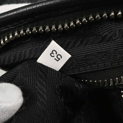 Prada Black Leather Shoulder Bag