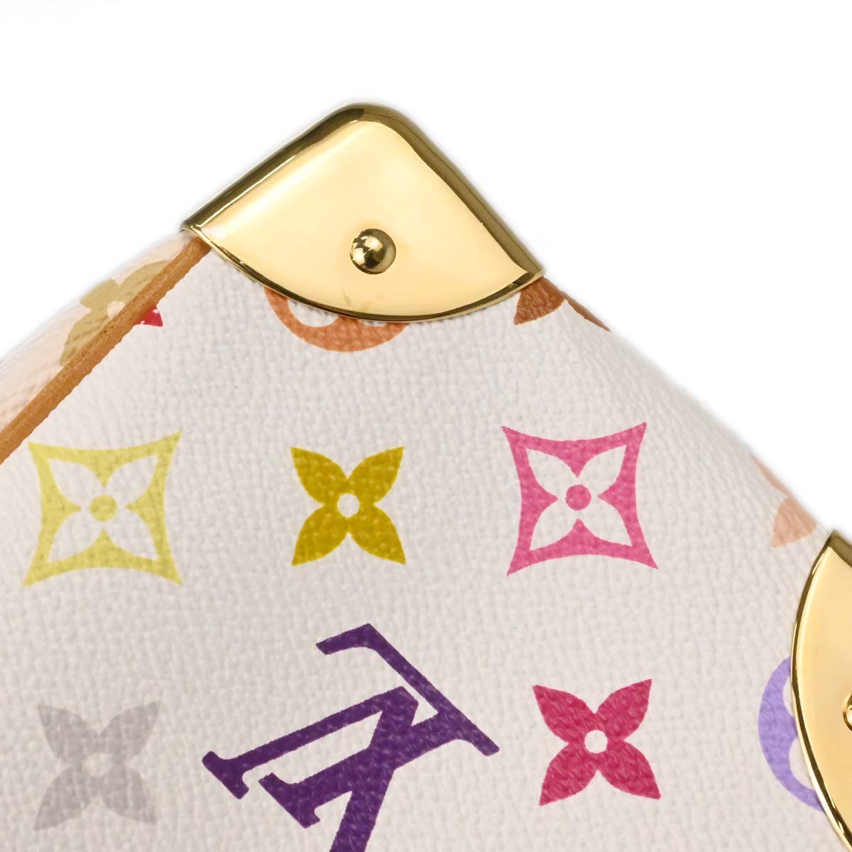 Louis Vuitton White Monogram Multicolor Trouville Handbag M92663