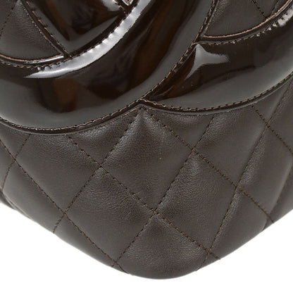 Chanel 2005-2006 Brown Calfskin Cambon Ligne Tote Handbag