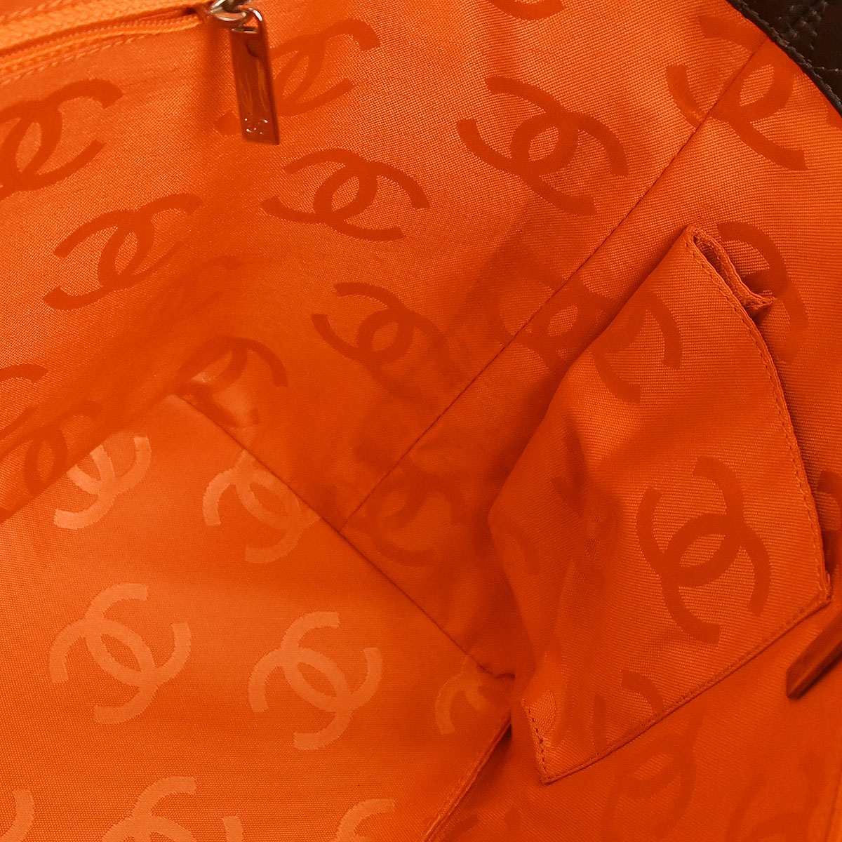 Chanel 2005-2006 Brown Calfskin Cambon Ligne Tote Handbag