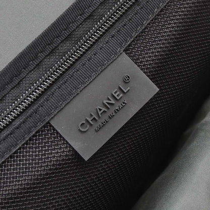 Chanel 2003-2004 Black Canvas Sport Line Backpack