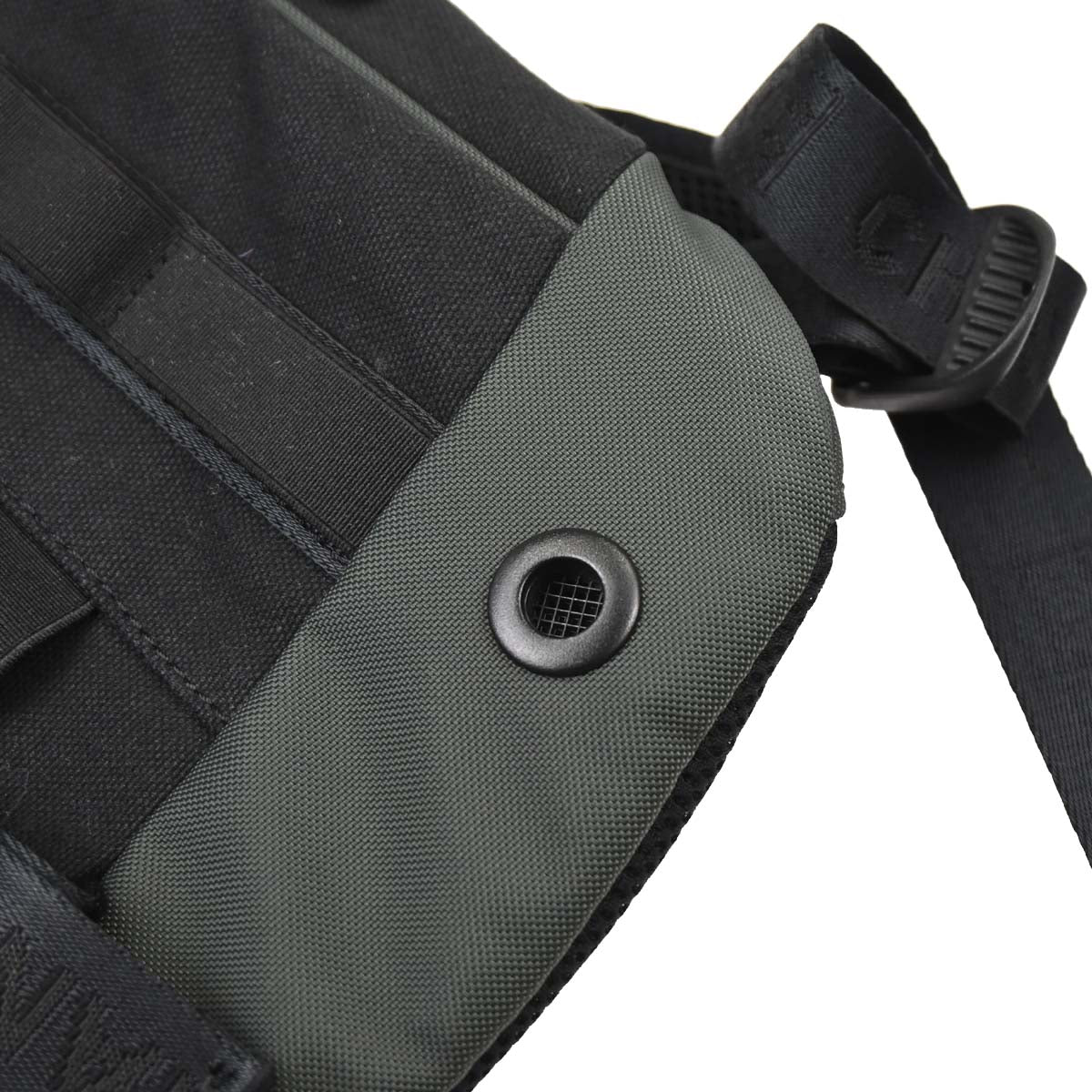 Chanel 2003-2004 Black Canvas Sport Line Backpack