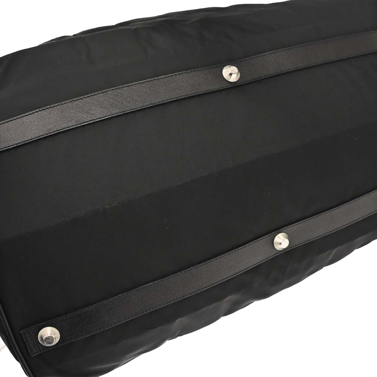 Prada Black Nylon Duffle 2way Shoulder Handbag