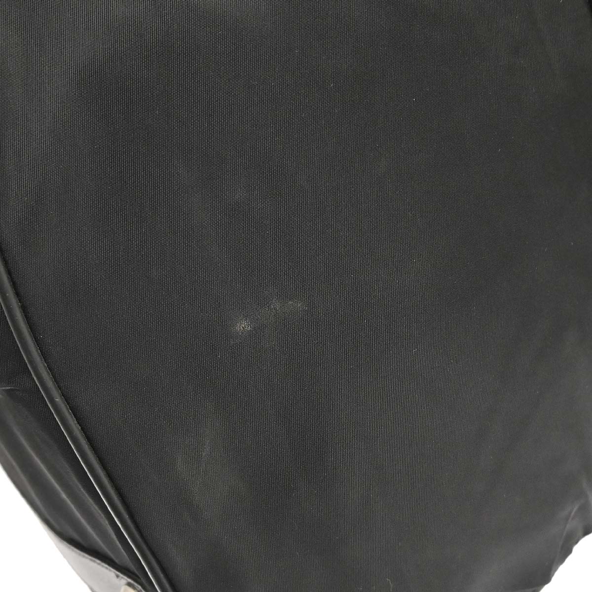 Prada Black Nylon Duffle 2way Shoulder Handbag