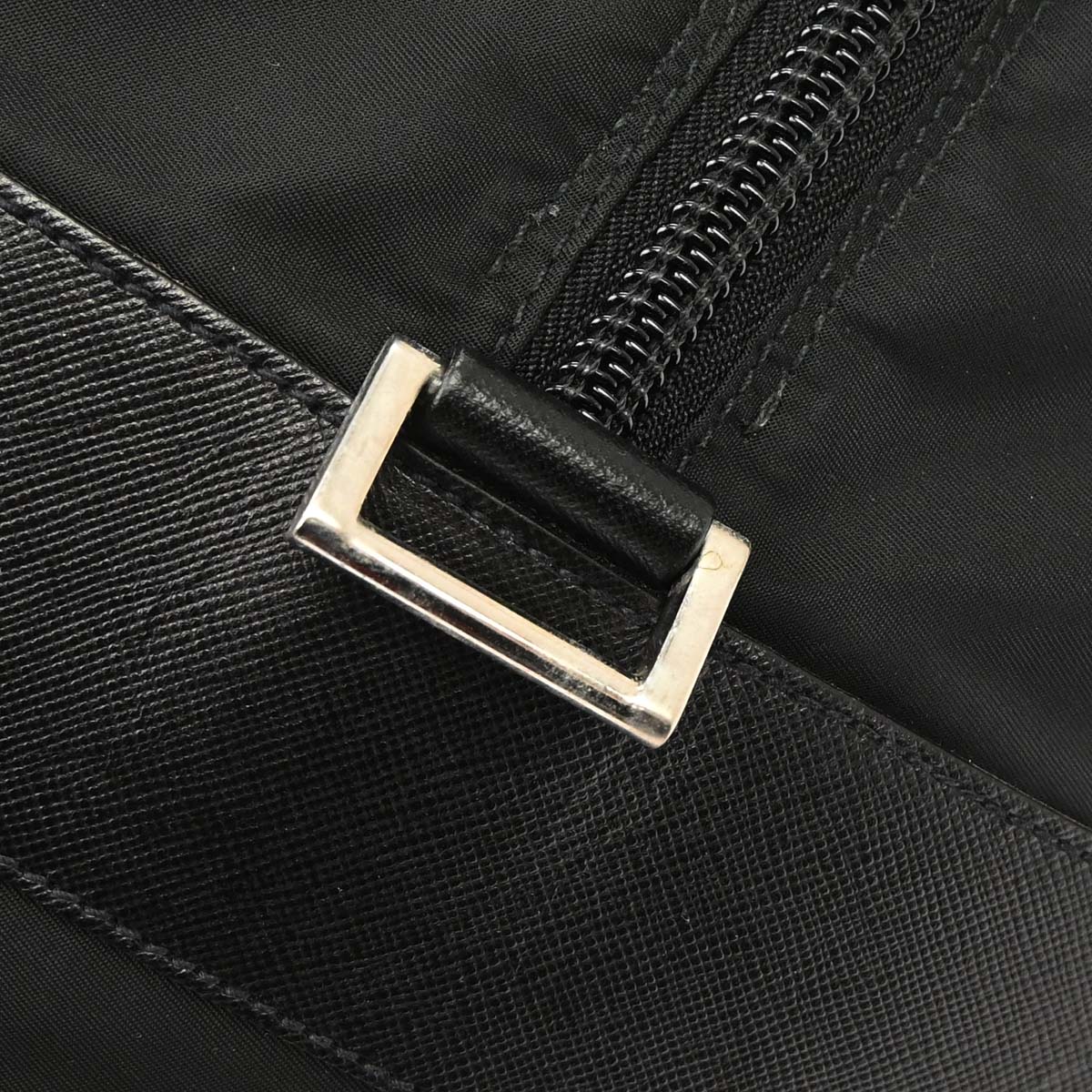 Prada Black Nylon Duffle 2way Shoulder Handbag