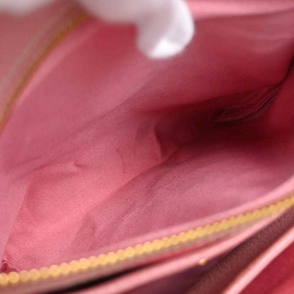 Miu Miu Pink Leather Madras 2way Shoulder Handbag
