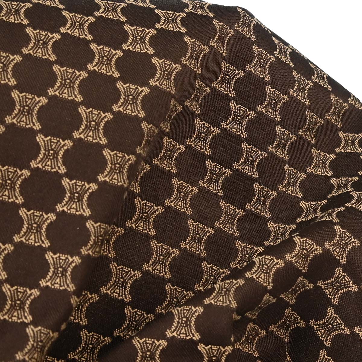 Celine * Brown Macadam 2way Handbag
